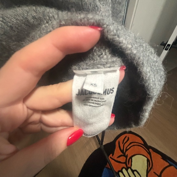 Jacquemus Charcoal Knit Sweater - Picture 4 of 7